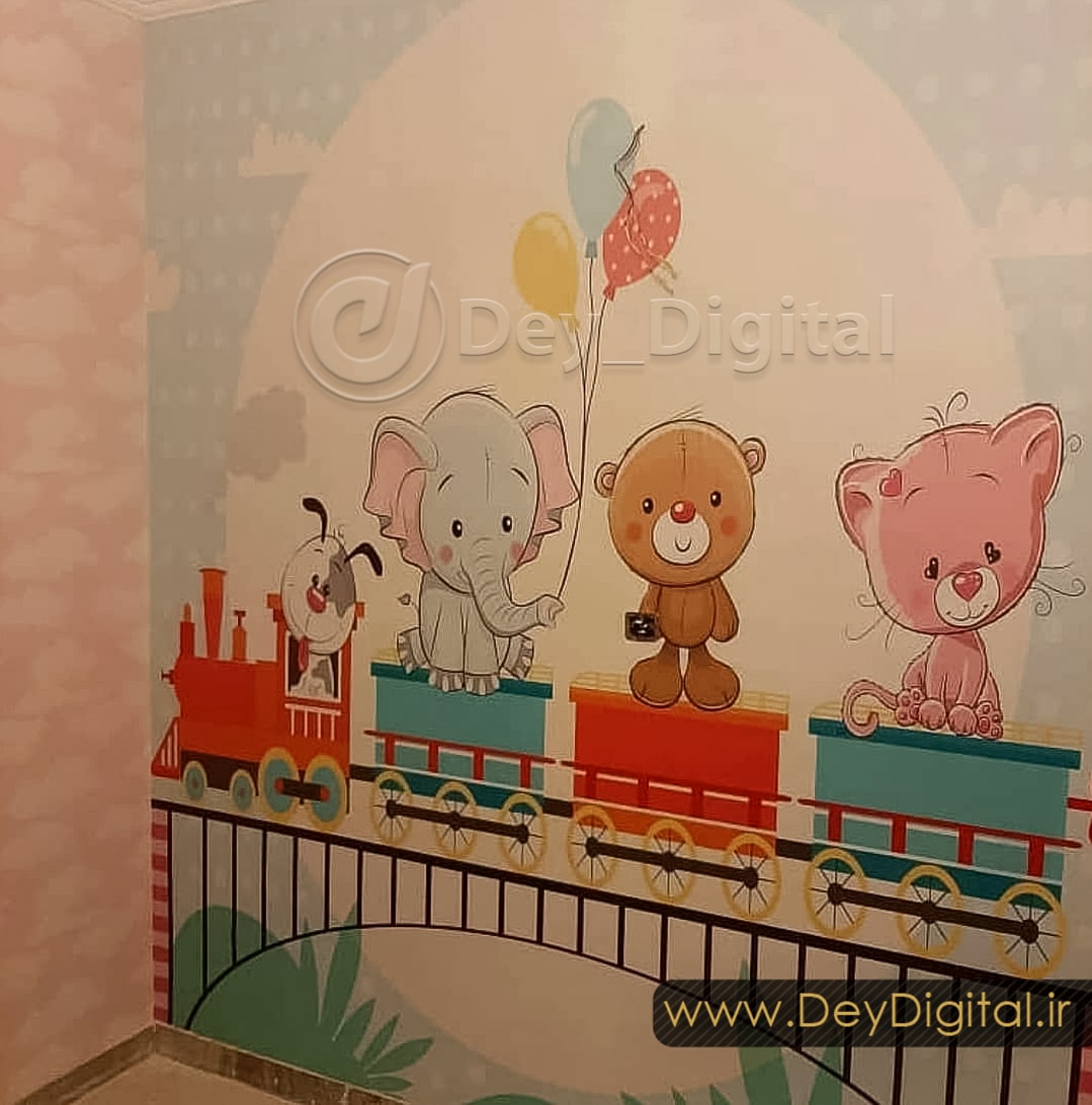 اجرا شده کاغذ دیواری سه بعدی
