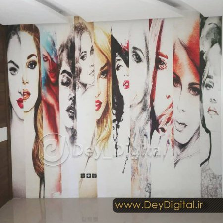 نمونه اجرا شده پوستر آرایشگاه