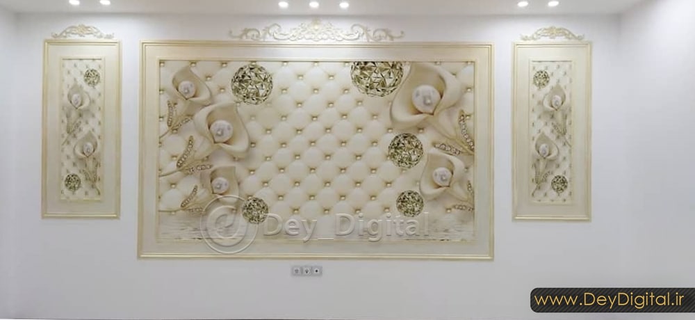 پوستر دیواری اجرا شده داخل قاب