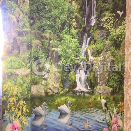 پوستر دیواری اجرا شده طبیعت