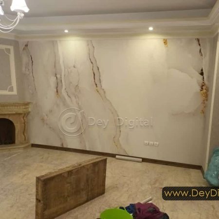اجرا شده پوستر طرح ماربل