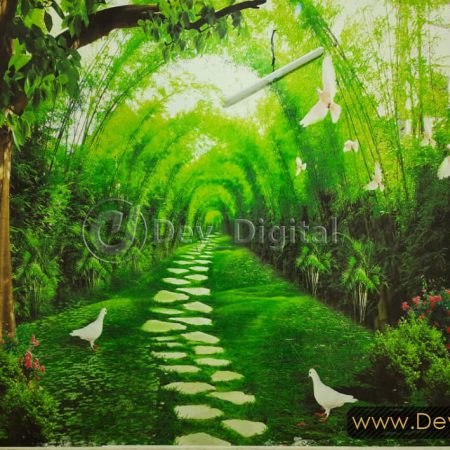 پوستر دیواری اجرا شده