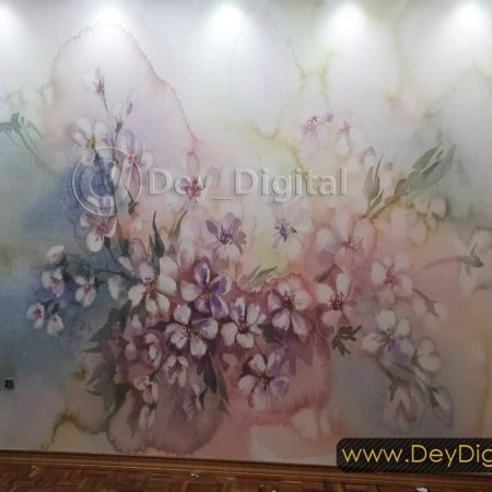 پوستر دیواری اجرا شده