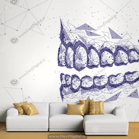 کاغذ دیواری سه بعدی دندانپزشکی