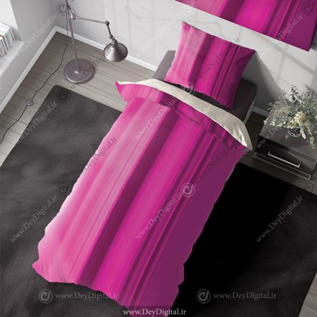 روتختی طرح رنگی صورتی