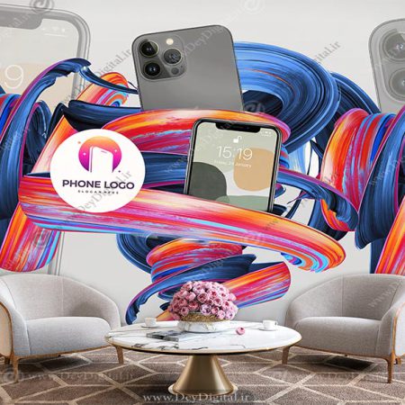 پوستر دیواری موبایل آیفون