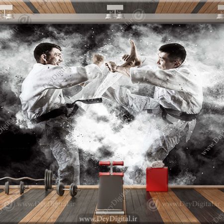 کاغذ دیواری برای ورزش رزمی کاراته