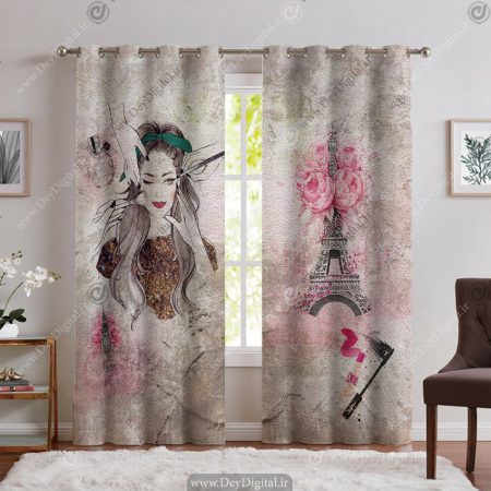 پرده تصویری برای آرایشگاه زنانه