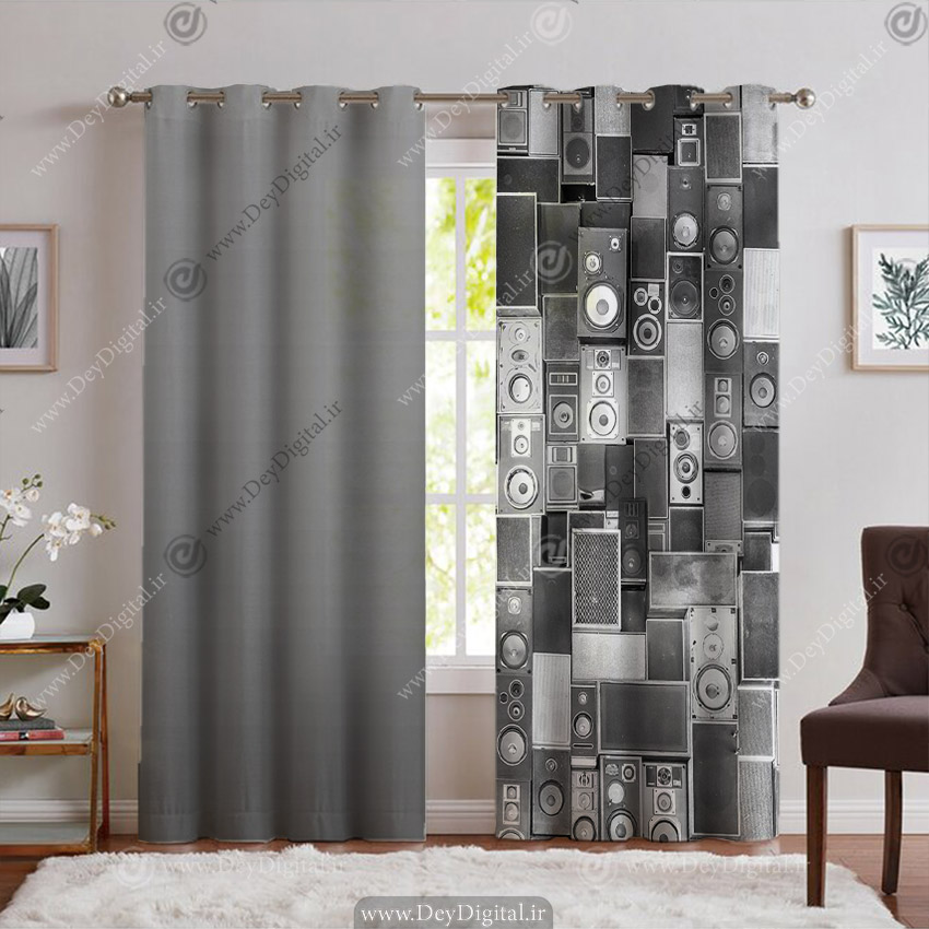 پرده پانچی سه بعدی برای آکادمی موسیقی