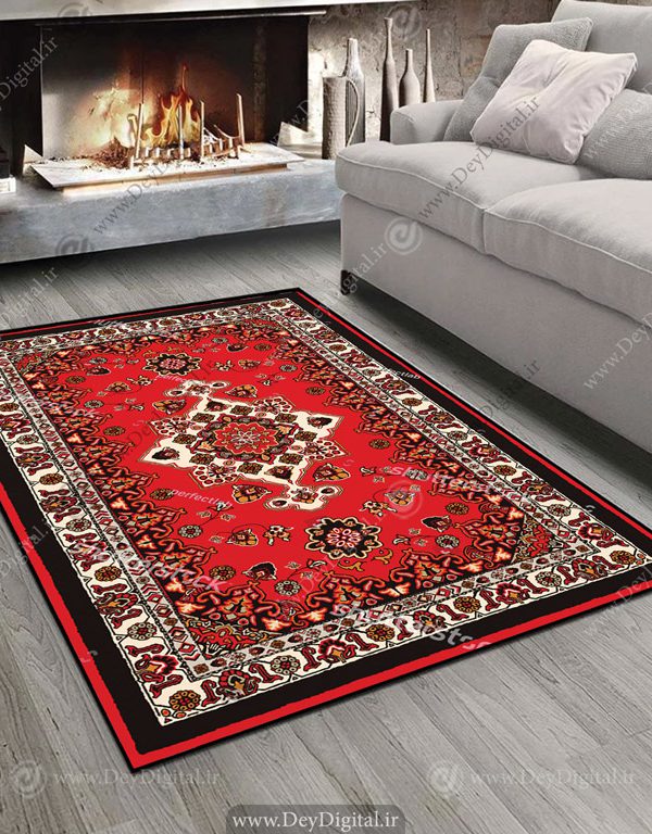 فرش سنتی قرمز