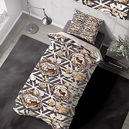 روتختی سه بعدی چاپی طرح گل و فرم هندسی