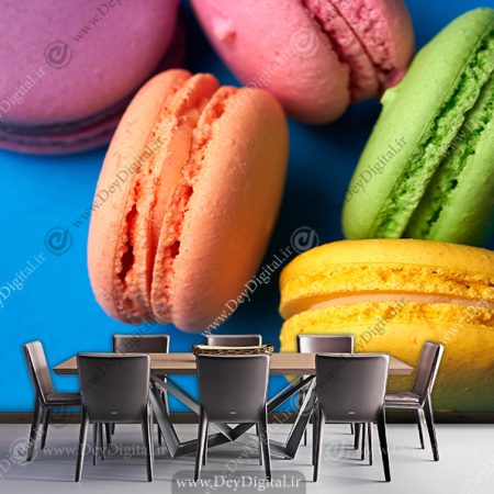 پوستر کاغذ دیواری سه بعدی برای شیرینی فروشی