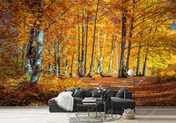 پوستر طبیعت پاییزی