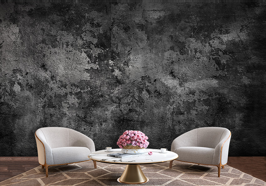 پوستر دیواری رنگ خاکستری