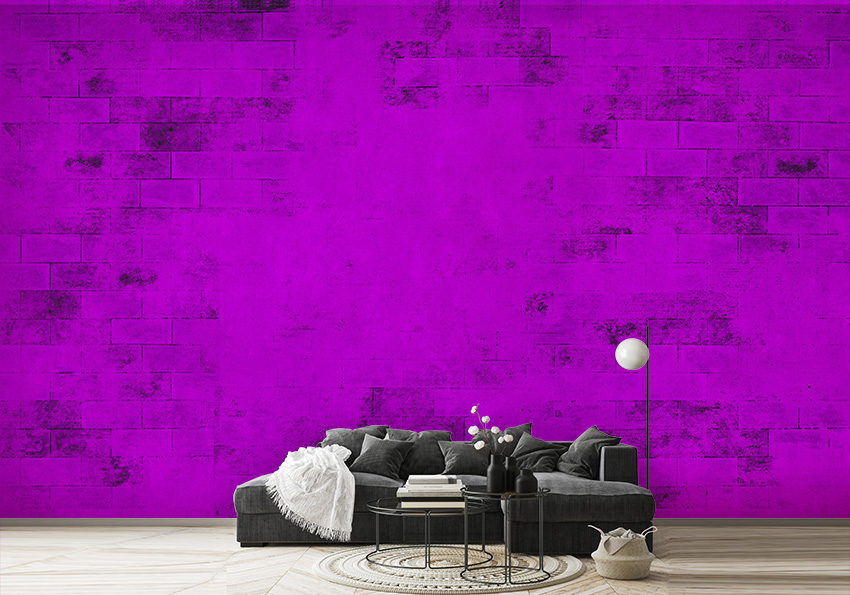 پوستر دیواری ساده بنفش