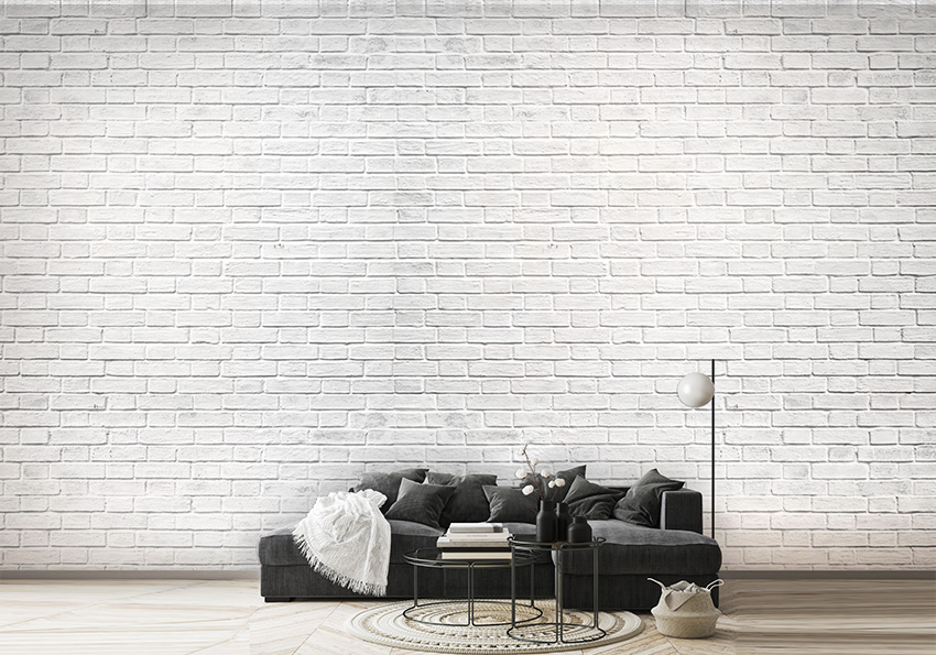 پوستر دیواری تکسچر سه بعدی آجری