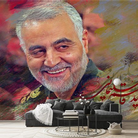 پوستر دیواری حاج قاسیم سلیمانی