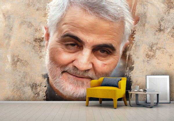 حرید پوستر دیواری سردار سلیمانی با کیفیت بالا