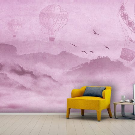 پوستر دیواری طرح طبیعت نقاشی