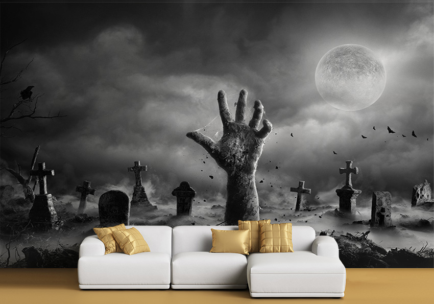 کاغذ دیواری سه بعدی برای خانه فرار