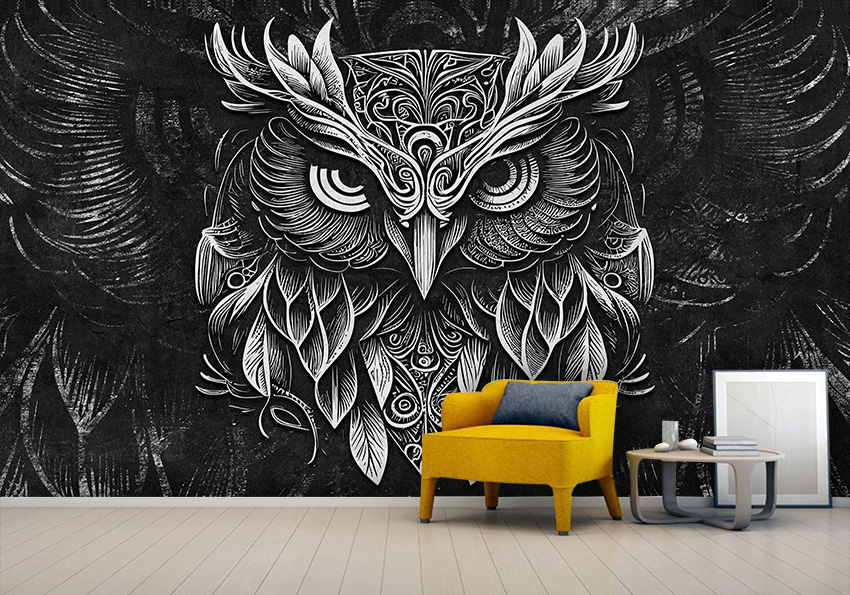 پوستر دیواری اسپرت طرح جغد