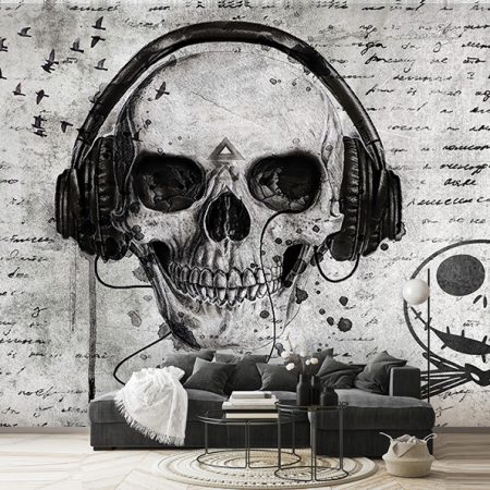 پوستر دیواری اسکلت گنگ
