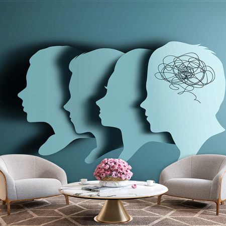پوستر دیواری ساده برای مرکز مشاوره