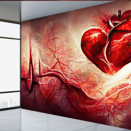 پوستر دیواری پزشکی برای قلب و عروق