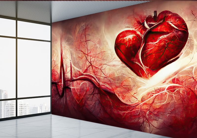 پوستر دیواری پزشکی برای قلب و عروق