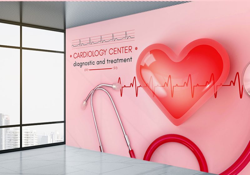 پوستر پزشکی برای دکتر متخصص قلب