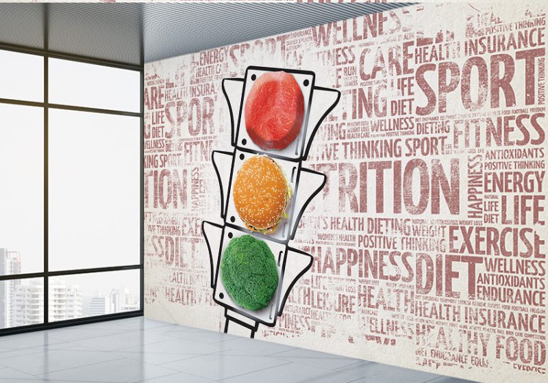 پوستر دیواری مطب دکتر فوق تخصص تغذیه