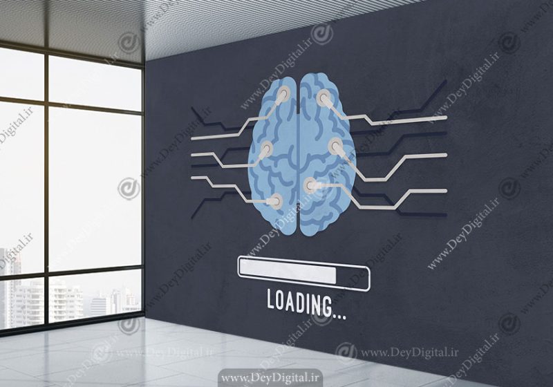 پوستر دیواری پزشکی مطب دکتر مغز و اعصاب BA-8625