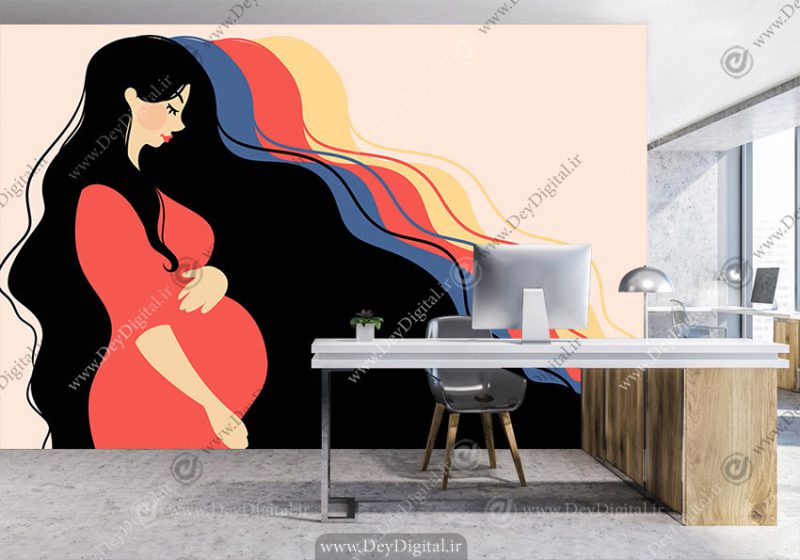 پوستر دیواری برای کلینیک بارداری