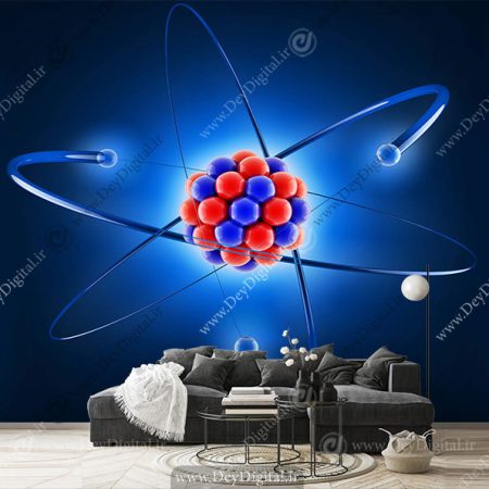پوستر دیواری طرح پزشکی اتمی