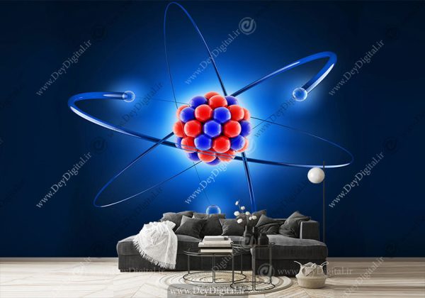 پوستر دیواری طرح پزشکی اتمی