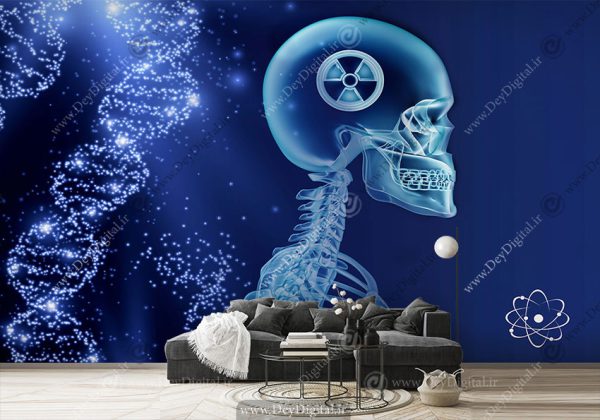 کاغذ دیواری سه بعدی برای پزشکی اتمی هسته ای