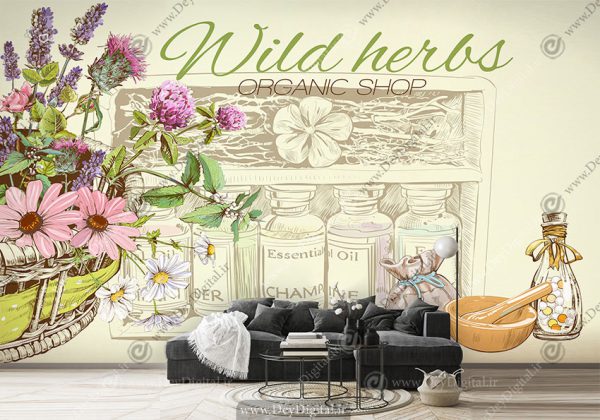 پوستر برای مغازه عطاری