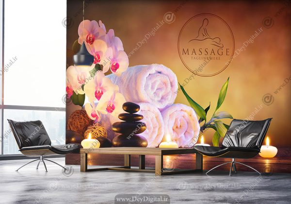 پوستر دیواری برای کلینیک ماساژ درمانی