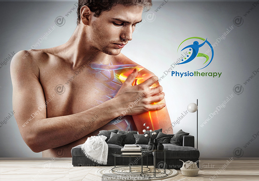 پوستر دیواری پزشکی برای مرکز فیزیوتراپی