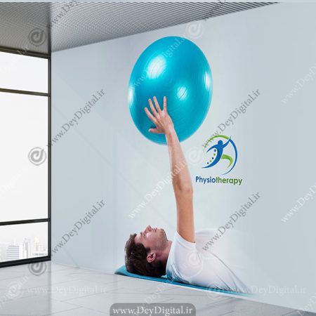 پوستر سه بعدی طرح حرکات فیزیوتراپی