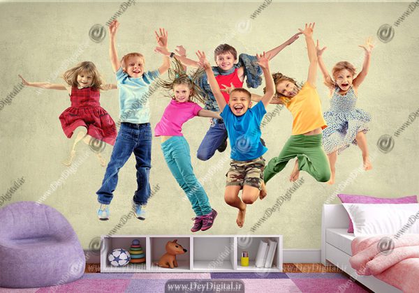 پوستر دیواری سه بعدی برای بیمارستان کودکان