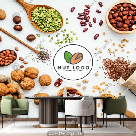 پوستر دیواری خشکبار فروشی