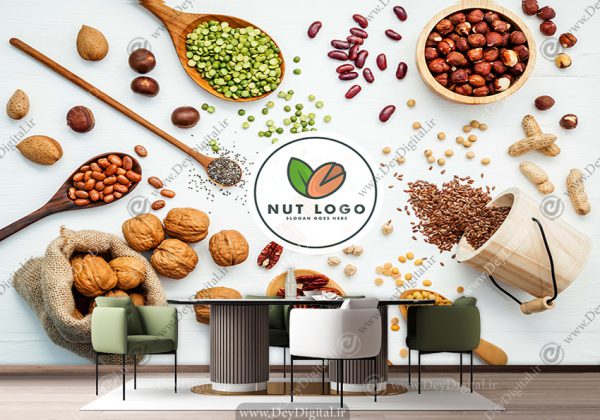 پوستر دیواری خشکبار فروشی