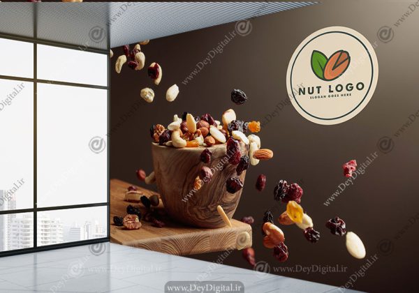 طرح پوستر برای آجیل فروشی