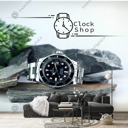 پوستر دیواری برای فروشگاه ساعت فروشی