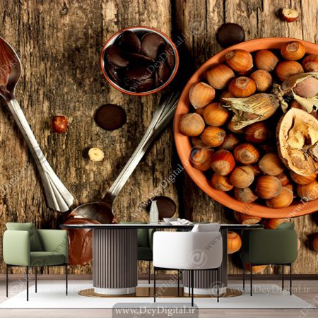 پوستر دیواری برای شکلات فروشی