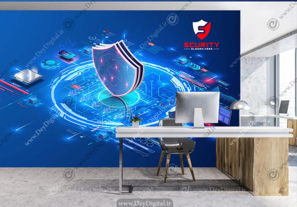پوستر دیواری برای آموزشگاه های شبکه و امنیت