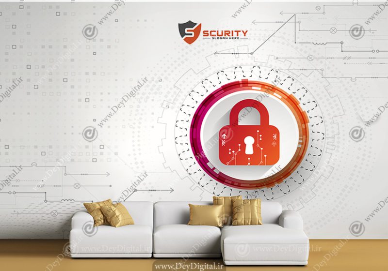 پوستر دیواری شبکه و امنیت