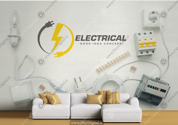پوستر دیواری برای مغازه الکتریکی