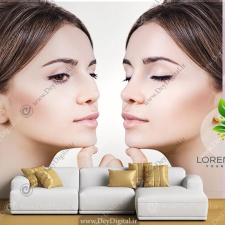 پوستر دیواری مدل عمل بینی